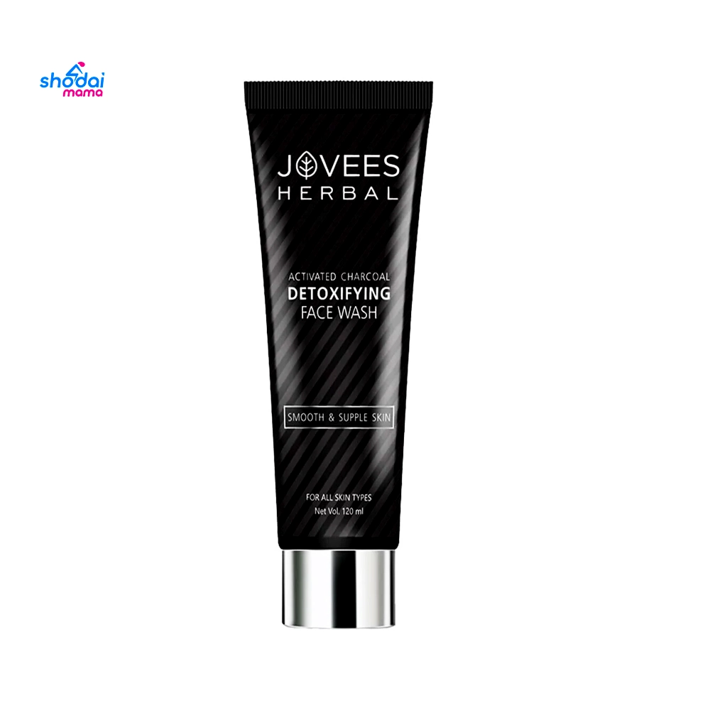 Jovees Herbal Activated Charcoal Detoxifying Face wash 120ml